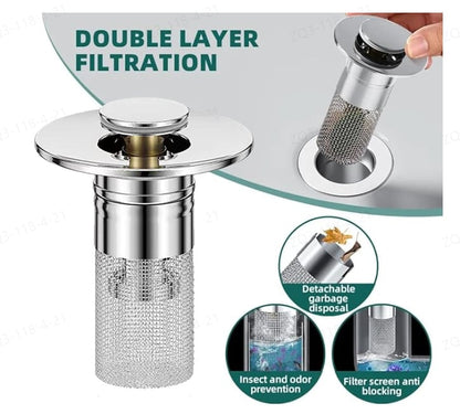 📢📢ACHETEZ-EN 1，LE 2E EST OFFERT!! ⏰Filtre de Drainage de Sol en Acier Inoxydable