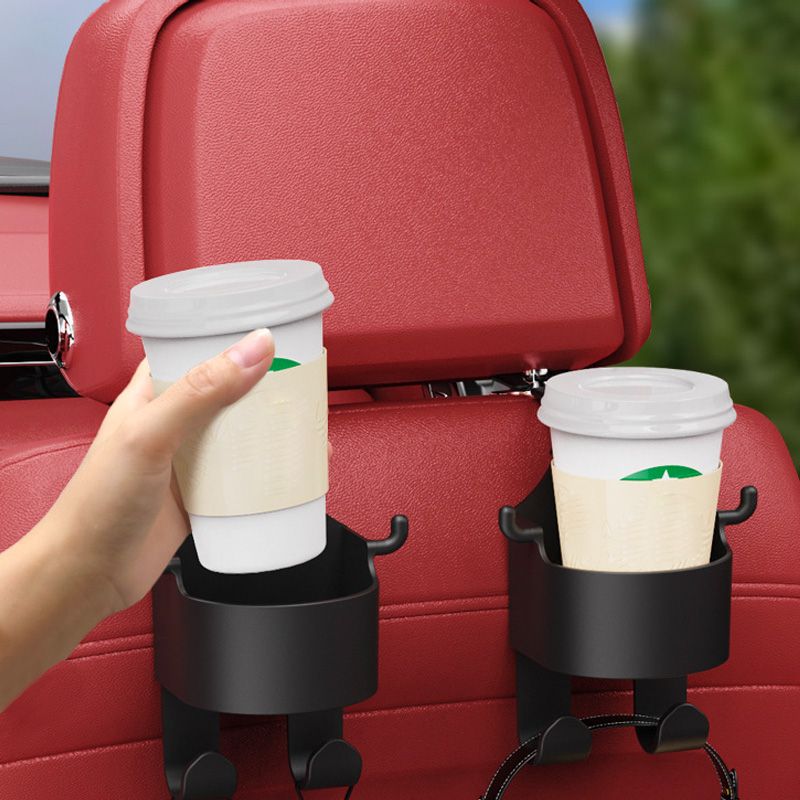 🚗🥤 -60% ! 🪝Porte-Gobelet pour Siège Auto – Avec Crochets & Gain de Place